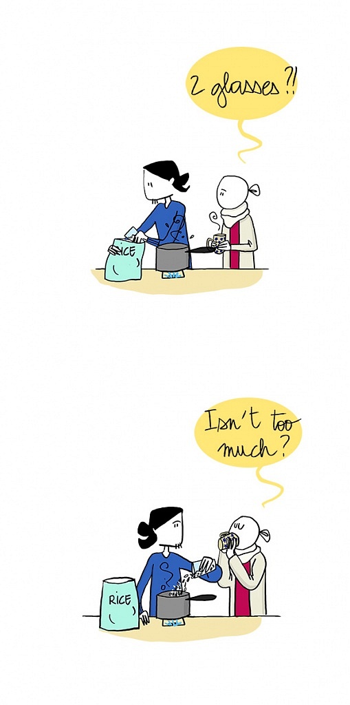 Talk doesn’t cook rice